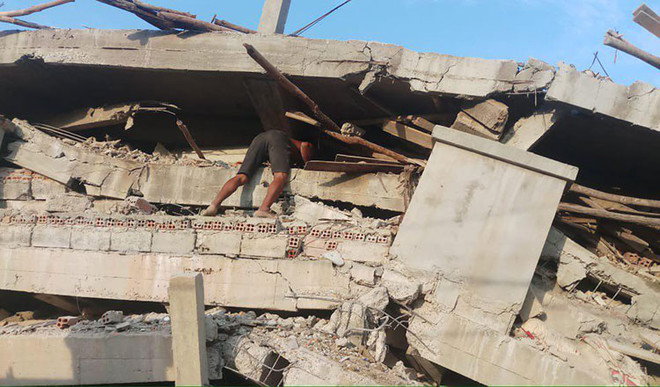 At least four dead in Cambodia’s building collapse ảnh 1 At least four dead in Cambodia’s building collapse ảnh 1