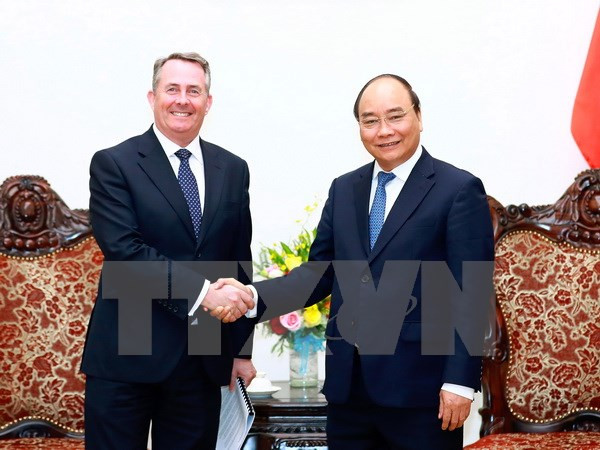 Prime Minister receives UK Secretary of State for International Trade ảnh 1 Prime Minister receives UK Secretary of State for International Trade ảnh 1