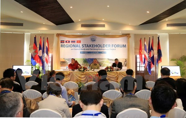 Pak Beng hydropower plant on Mekong River discussed at Laos forum ảnh 1 Pak Beng hydropower plant on Mekong River discussed at Laos forum ảnh 1