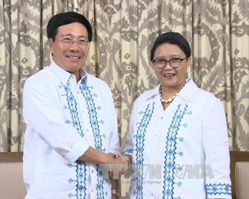 Vietnam, Indonesia consolidate friendship ảnh 1 Vietnam, Indonesia consolidate friendship ảnh 1
