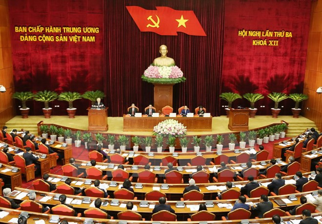 Party Central Committee’s third plenum completes set agenda ảnh 1 Party Central Committee’s third plenum completes set agenda ảnh 1