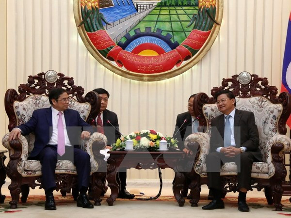 Vietnam, Laos Party organisation commissions look to push ties ảnh 1