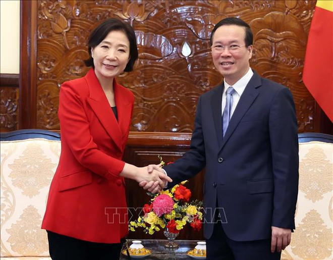 President hails RoK Ambassador's contributions to promoting bilateral ties ảnh 1 President hails RoK Ambassador's contributions to promoting bilateral ties ảnh 1