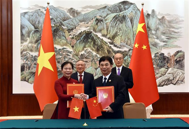 Border provinces’ courts tighten cooperation with Chinese counterparts ảnh 1 Border provinces’ courts tighten cooperation with Chinese counterparts ảnh 1