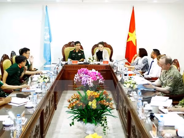 UN team assesses Vietnam’s readiness for peacekeeping activities ảnh 1