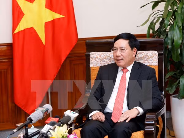 Deputy PM Pham Binh Minh gives interview on Vietnam-Cambodia relations ảnh 1