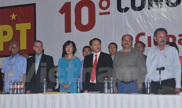CPV delegation attends Mexican Labour Party’s congress ảnh 1 CPV delegation attends Mexican Labour Party’s congress ảnh 1