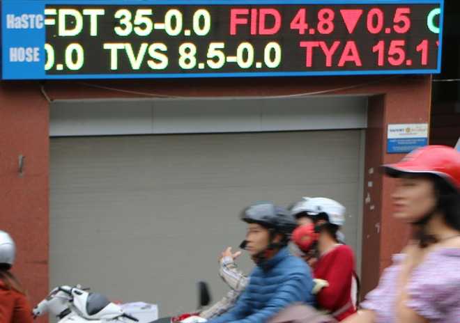 Shares down on global uncertainty ảnh 1