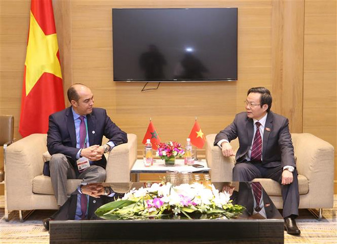 NA Vice Chairman meets with Moroccan delegates ảnh 1 NA Vice Chairman meets with Moroccan delegates ảnh 1
