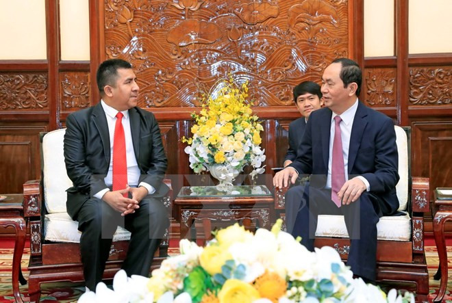 President welcomes new foreign ambassadors to Vietnam ảnh 1 President welcomes new foreign ambassadors to Vietnam ảnh 1