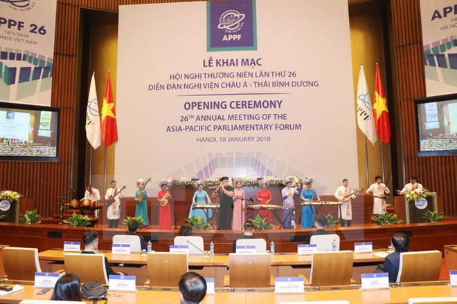 Top legislator chairs rehearsal for APPF-26 ảnh 1