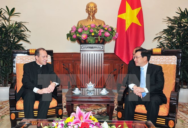 Holy See always wants stronger relations with Vietnam: official ảnh 2 Holy See always wants stronger relations with Vietnam: official ảnh 2