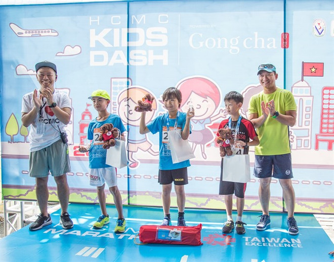 Kids’ Dash marathon attracts 220 participants ảnh 1