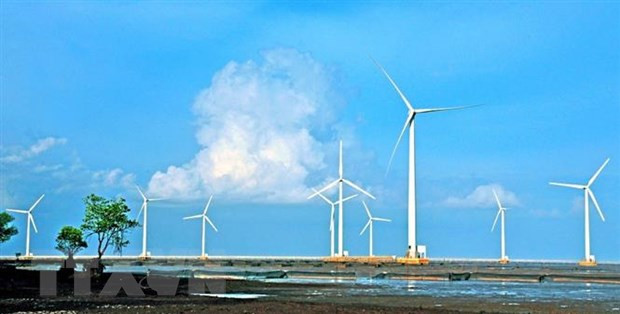 Construction begins on three wind power projects in Soc Trang ảnh 1