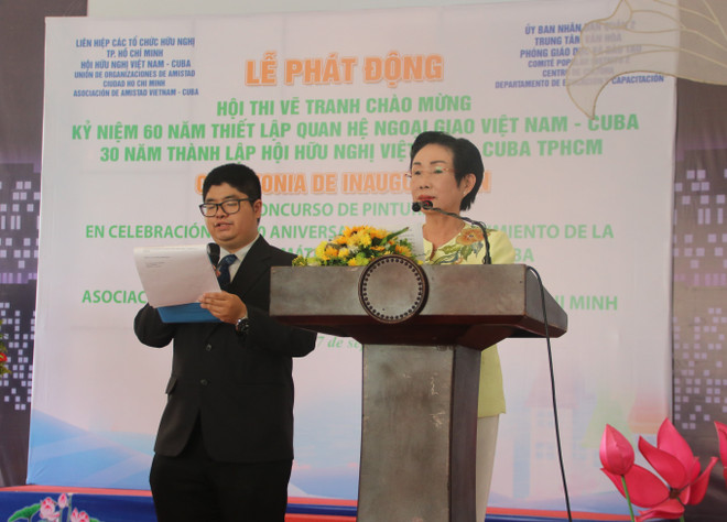 Painting contest marks Vietnam-Cuba diplomatic ties ảnh 1 Painting contest marks Vietnam-Cuba diplomatic ties ảnh 1
