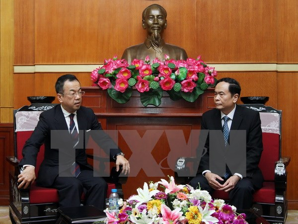 VFF Vice President receives leader of religious organisation ảnh 1