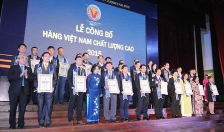 Vietnamese firms win high-quality award ảnh 1 Vietnamese firms win high-quality award ảnh 1