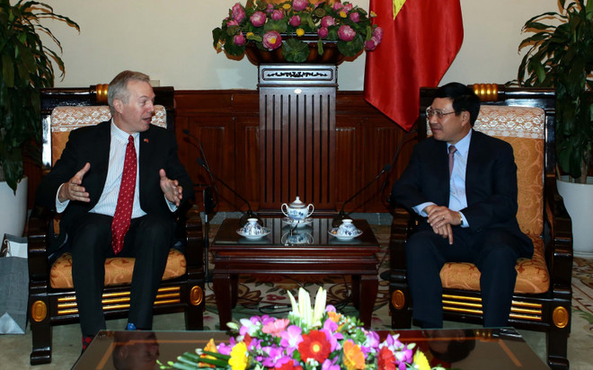 Deputy PM Pham Binh Minh meets outgoing US ambassador ảnh 1 Deputy PM Pham Binh Minh meets outgoing US ambassador ảnh 1