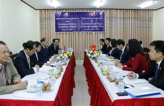 Vietnamese, Lao supreme courts strengthen cooperative ties ảnh 1