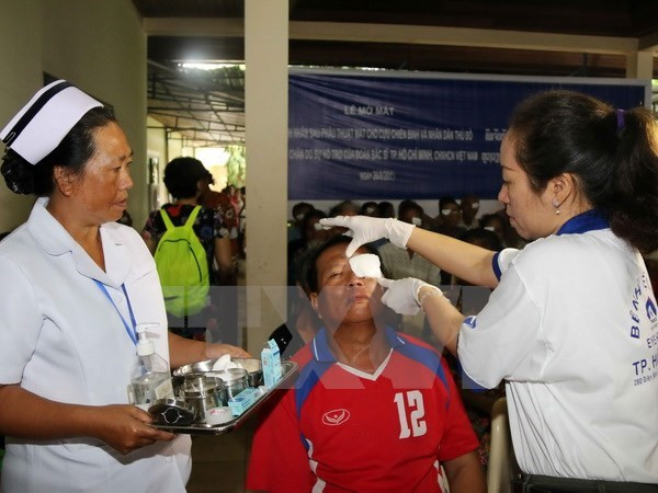 Vietnamese, Lao provinces enhance medical cooperation ảnh 1