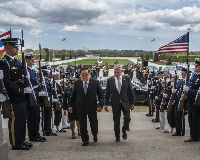 Thailand, US strengthen security cooperation in Indo-Pacific region ảnh 1