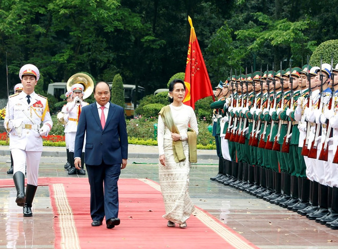 Vietnam, Myanmar issue joint statement ảnh 1