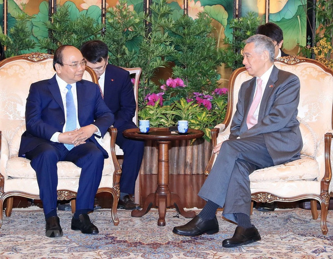 Vietnam, Singapore issue Joint Statement ảnh 1 Vietnam, Singapore issue Joint Statement ảnh 1