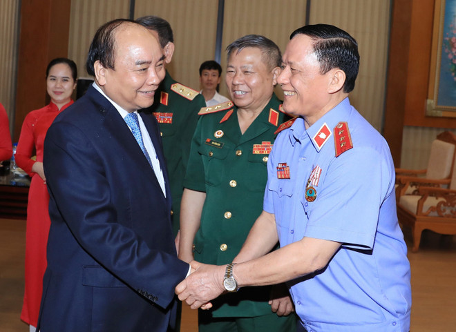 Prime Minister meets with war veterans of Tay Nguyen Front ảnh 1 Prime Minister meets with war veterans of Tay Nguyen Front ảnh 1
