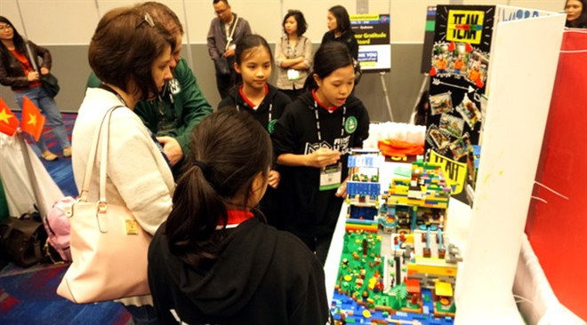 Vietnamese student teams win big at US lego event ảnh 1 Vietnamese student teams win big at US lego event ảnh 1