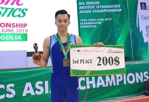 Vietnam win two Asian gymnastic bronzes ảnh 1 Vietnam win two Asian gymnastic bronzes ảnh 1
