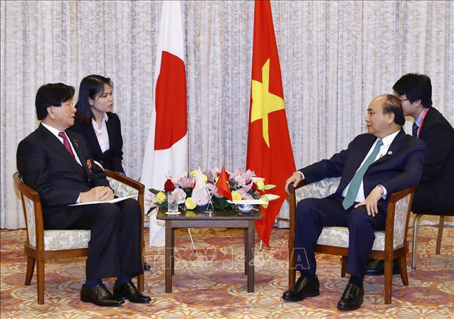 PM meets leaders of Japan-Vietnam Friendship Associations ảnh 2