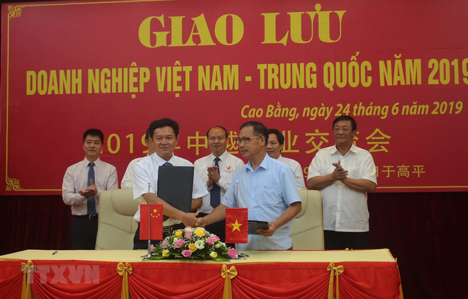 Cao Bang, Chinese locality look to boost border trade linkage ảnh 1