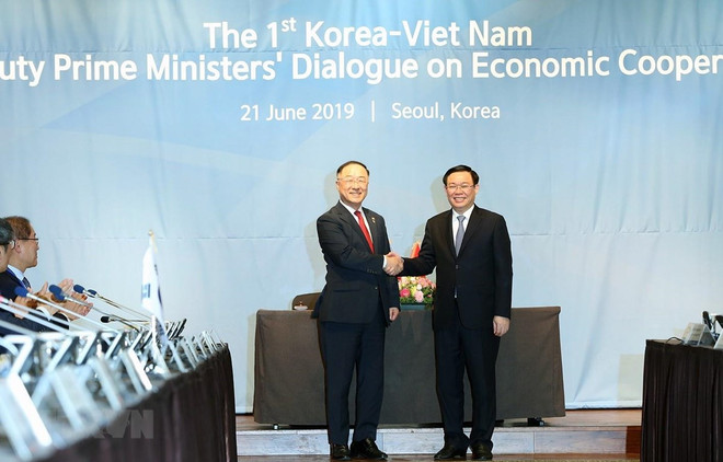 Vietnam, RoK hold first deputy PM economic dialogue ảnh 1 Vietnam, RoK hold first deputy PM economic dialogue ảnh 1