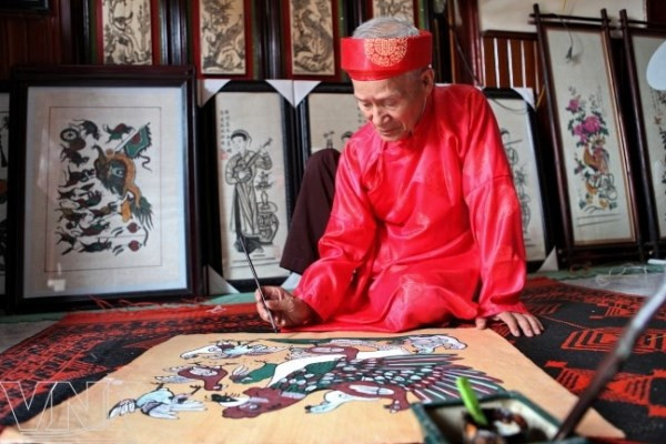 Dong Ho folk painting greets Lunar New Year ảnh 1