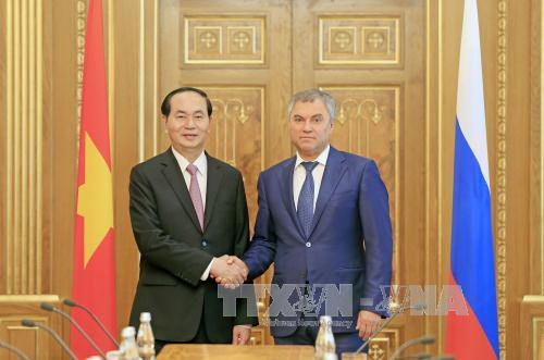 President hails Vietnam-Russia parliamentary ties ảnh 1