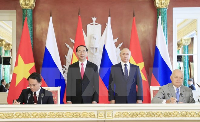 Vietnam News Agency inks cooperation deal with Sputnik ảnh 1 Vietnam News Agency inks cooperation deal with Sputnik ảnh 1