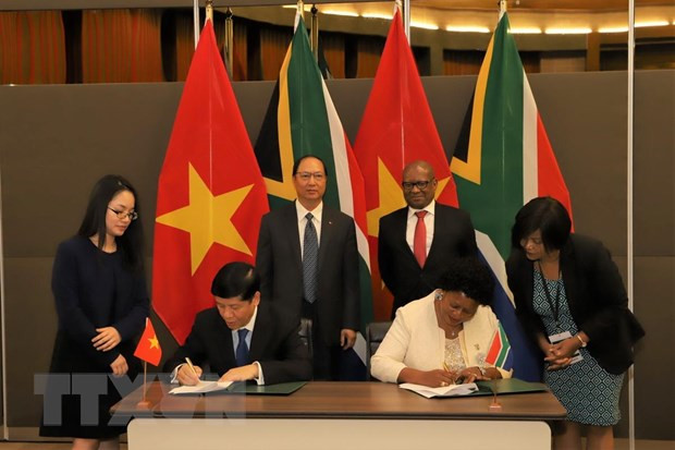 Vietnam, South Africa agree to boost comprehensive cooperation ảnh 1 Vietnam, South Africa agree to boost comprehensive cooperation ảnh 1