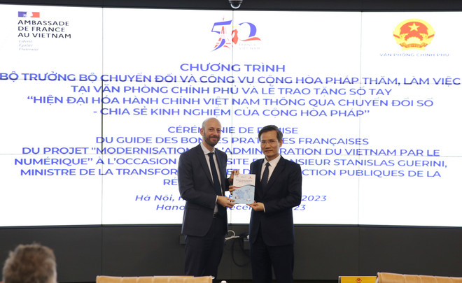 France continues support for Vietnam in digital transformation: Official ảnh 2 France continues support for Vietnam in digital transformation: Official ảnh 2