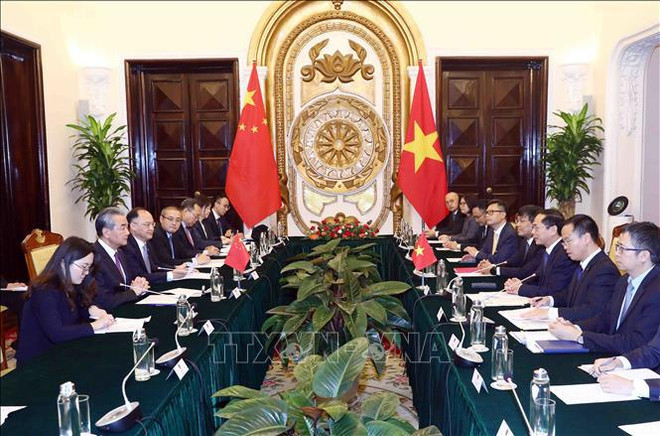 Vietnamese, Chinese Foreign Ministers hold talks ảnh 1 Vietnamese, Chinese Foreign Ministers hold talks ảnh 1
