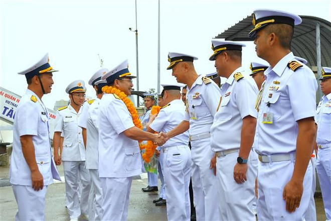 Vietnamese, Thai navies strive ensure peace, stability in bordering waters ảnh 2 Vietnamese, Thai navies strive ensure peace, stability in bordering waters ảnh 2