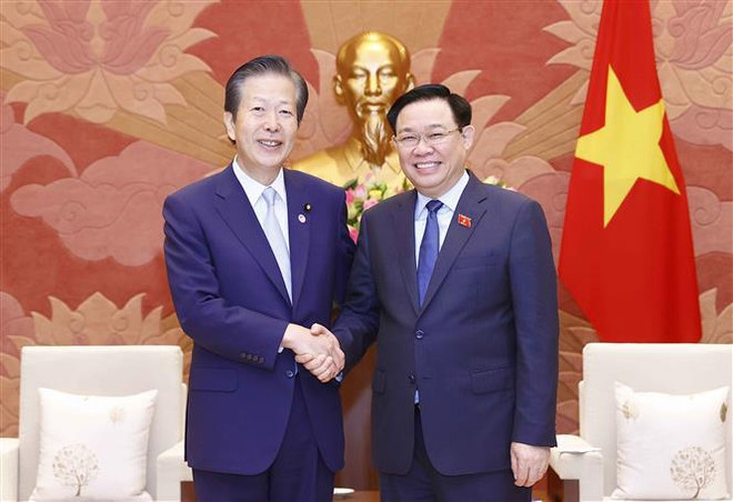 NA Chairman hosts Japan’s Komeito paty leader ảnh 1 NA Chairman hosts Japan’s Komeito paty leader ảnh 1