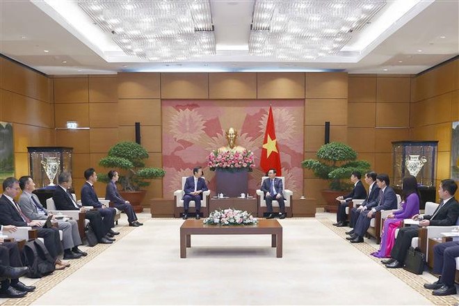 NA Chairman hosts Japan’s Komeito paty leader ảnh 2