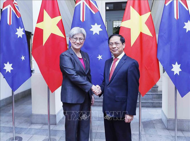 Fifth Vietnam-Australia Foreign Ministers’ Meeting held in Hanoi ảnh 1 Fifth Vietnam-Australia Foreign Ministers’ Meeting held in Hanoi ảnh 1