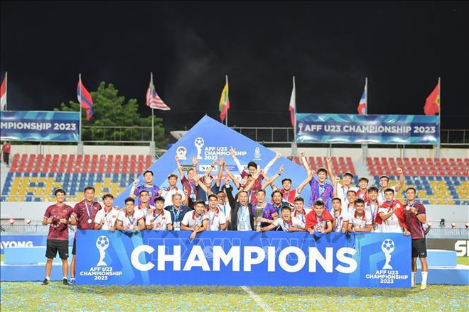 Vietnam win AFF U23 Championship after penalty shootout ảnh 1 Vietnam win AFF U23 Championship after penalty shootout ảnh 1