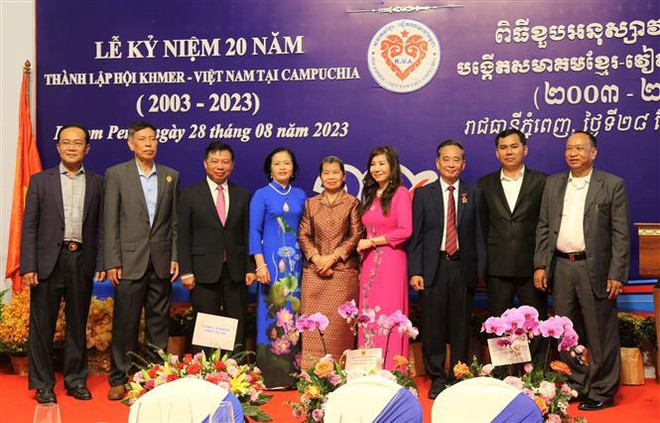 Khmer-Vietnamese Association in Cambodia’s 20th anniversary celebrated ảnh 1