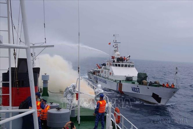 Vietnam Coast Guard honoured for outstanding performance in drug combat ảnh 1 Vietnam Coast Guard honoured for outstanding performance in drug combat ảnh 1