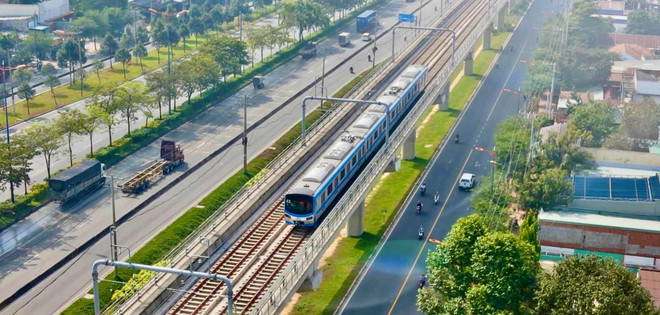 HCM City's Ben Thanh – Suoi Tien metro line test-run ảnh 1