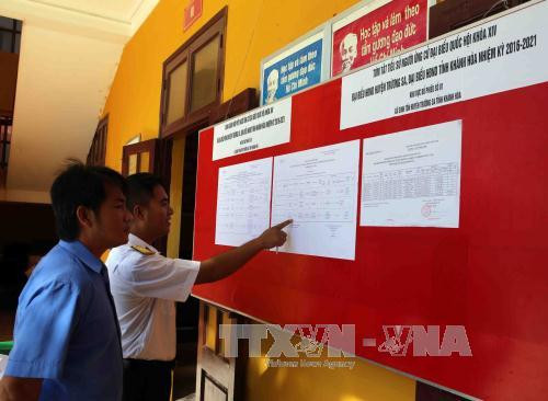 Early voting for NA deputies held in Ba Ria-Vung Tau ảnh 1