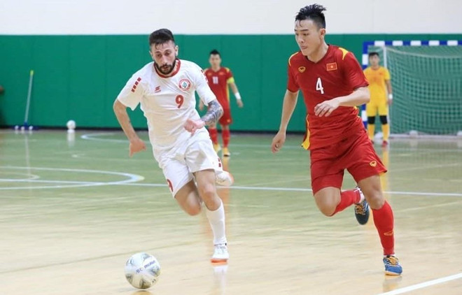 Vietnam tie with Lebanon in Futsal playoff match ảnh 1 Vietnam tie with Lebanon in Futsal playoff match ảnh 1