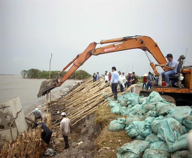 Land subsidence a big threat to Mekong Delta ảnh 1 Land subsidence a big threat to Mekong Delta ảnh 1